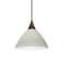 Besa Lighting Domi Cord Pendant, Chalk, Bronze Finish, 1x50W Halogen 1XT-1743KR-BR - alternate 1